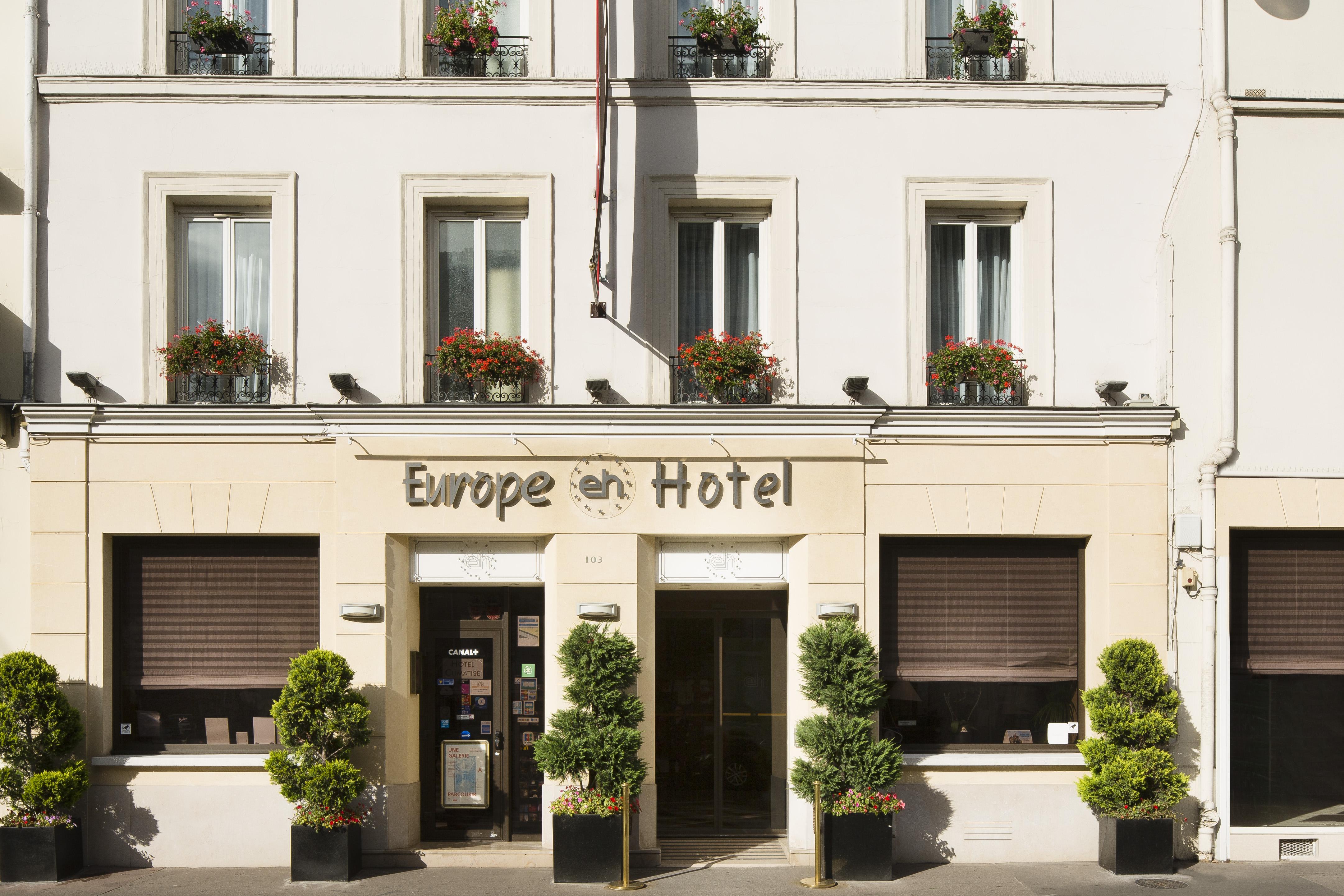 Europe Hotel Paris Eiffel Exteriör bild